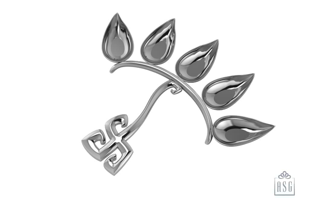 Silver Swastik Pooja Collection