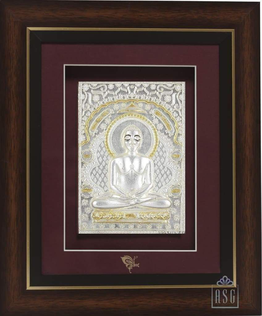 Silver Jain God Frames