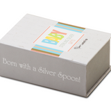 Silver Plated Gift Set For Baby - Hamper With Horse Porringer Bowl & Spoon Fork Set Hampers