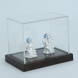 999 Pure Silver Ganesh Laxmi Idols By Krysaliis Isvara- Kriglx_Ms09