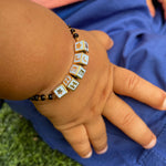 Sterling Silver Name Nazariya For Baby & Child With Square Babykubes