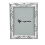 Pure Silver Rectangular Wreath Photo Frame By Krysaliis Frames