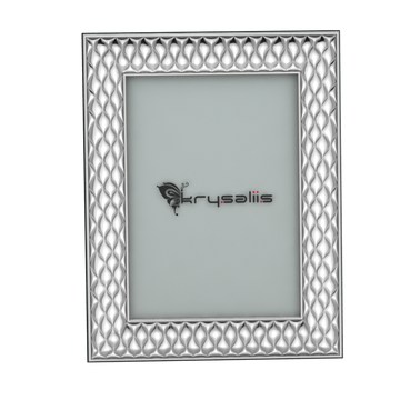 Pure Silver Dancing Raindrops Photo Frame By Krysaliis Frames