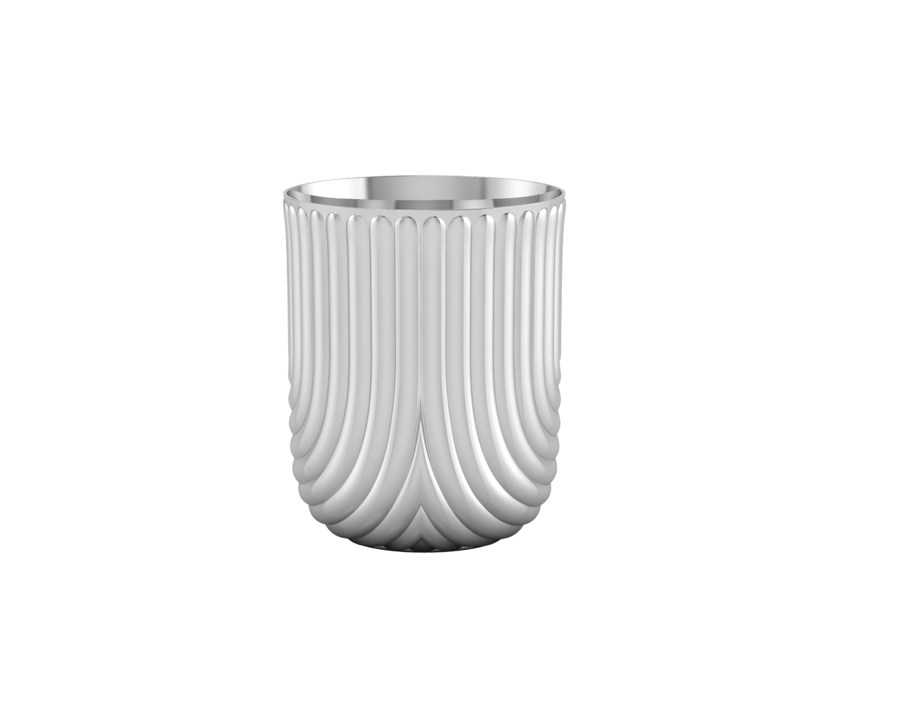 Sterling Silver Glass - Luxurious Opulence Drinking Glasses