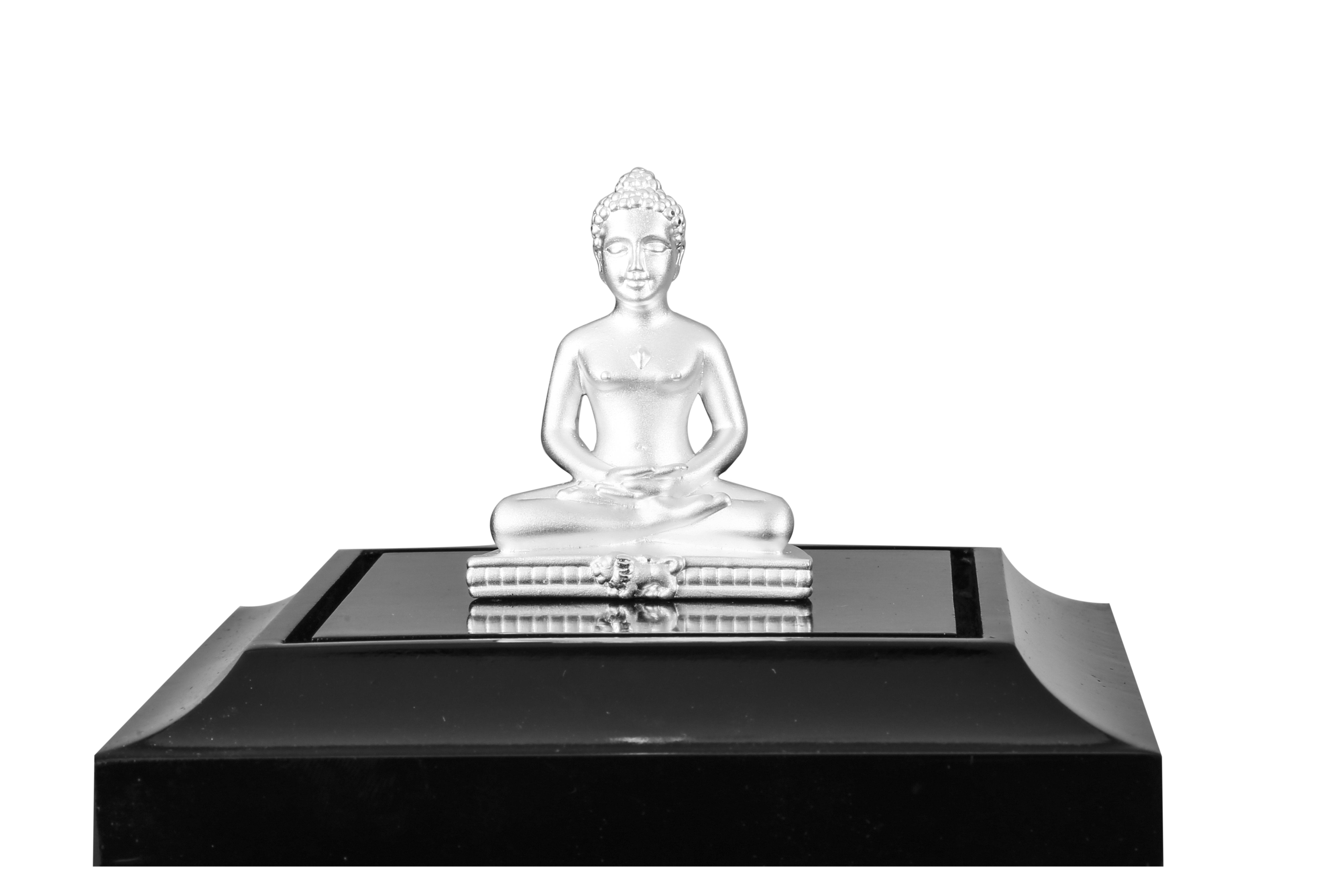 999 Pure Silver Lord Buddha Idol By Krysaliis Isvara Idols