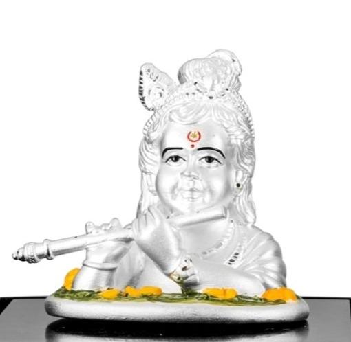 999 Pure Silver Bal Krishna Idol By Krysaliis Isvara-Kribk_08 Idols