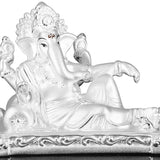 999 Pure Silver Ganesha Sitting Idol By Krysaliis Isvara - Krign01 Idols