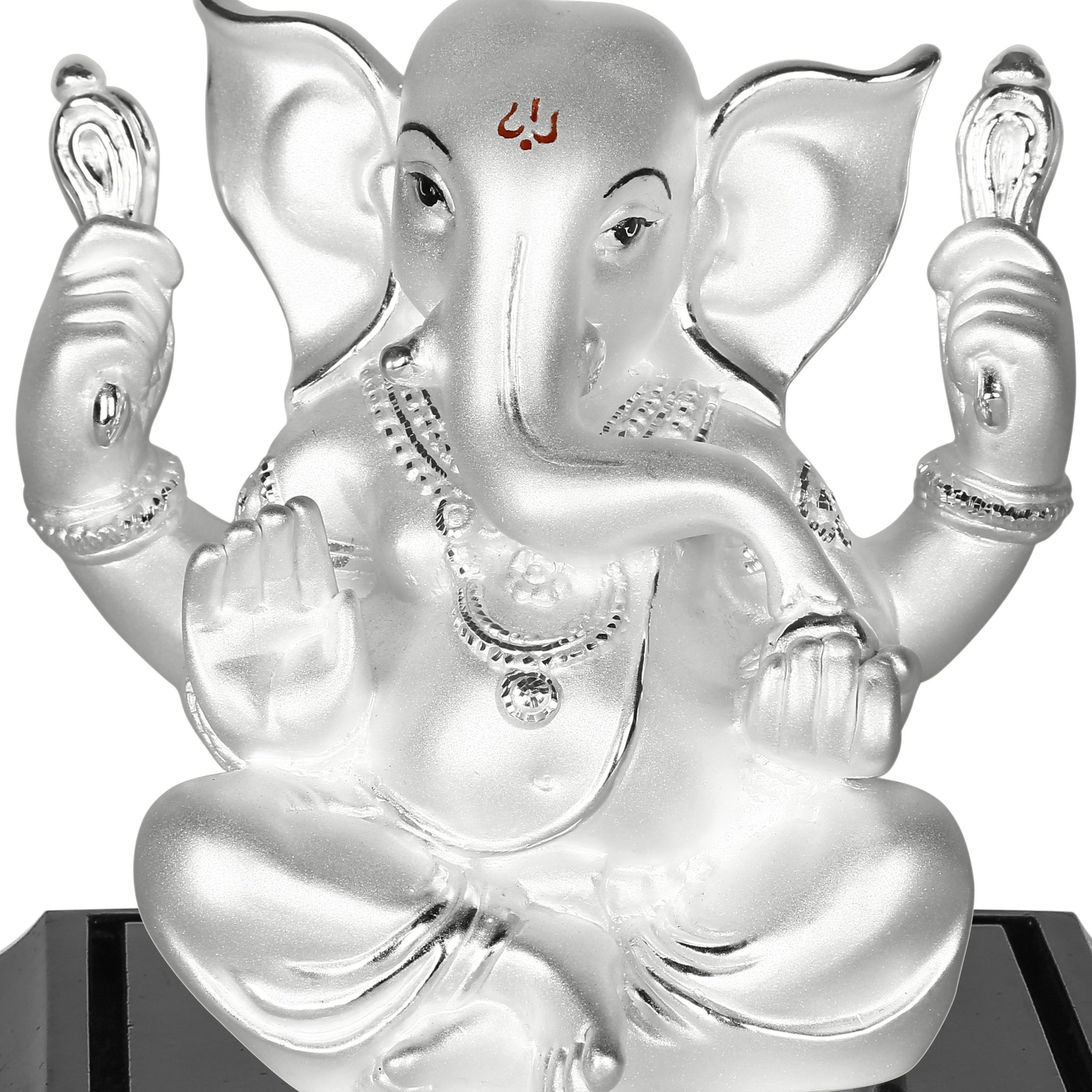999 Pure Silver Ganesha Idol By Krysaliis Isvara - Krign02 Idols