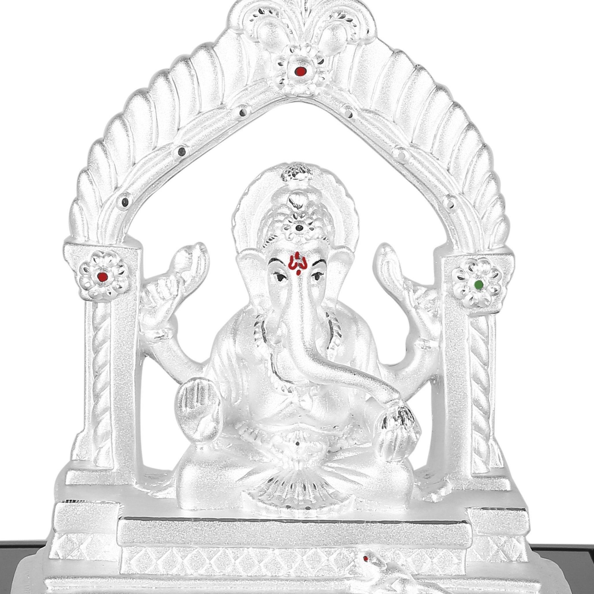 999 Pure Silver Ganesha Idol By Krysaliis Isvara - Krign04 Idols