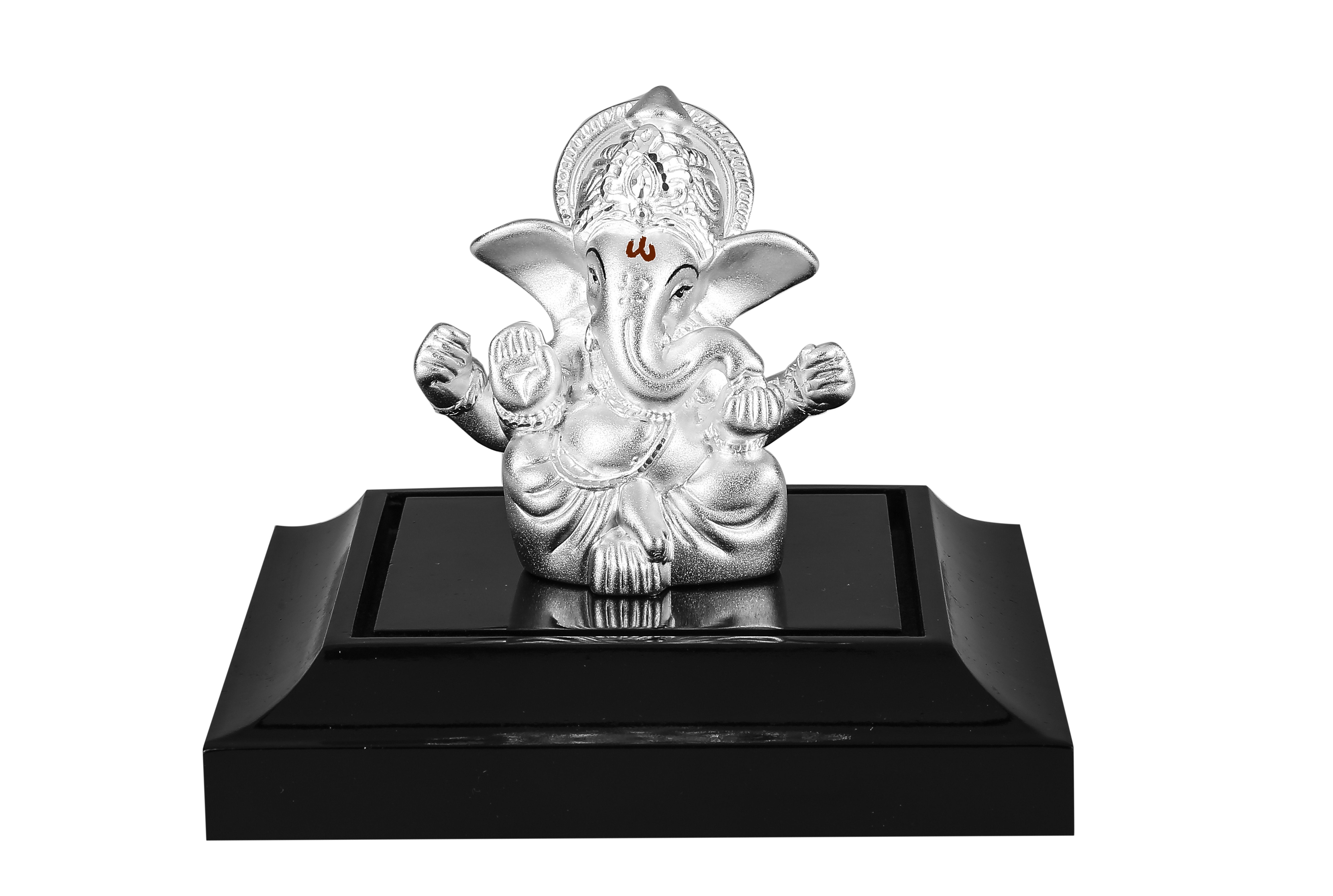 999 Pure Silver Ganesha Idol By Krysaliis Isvara - Krign_12 Idols