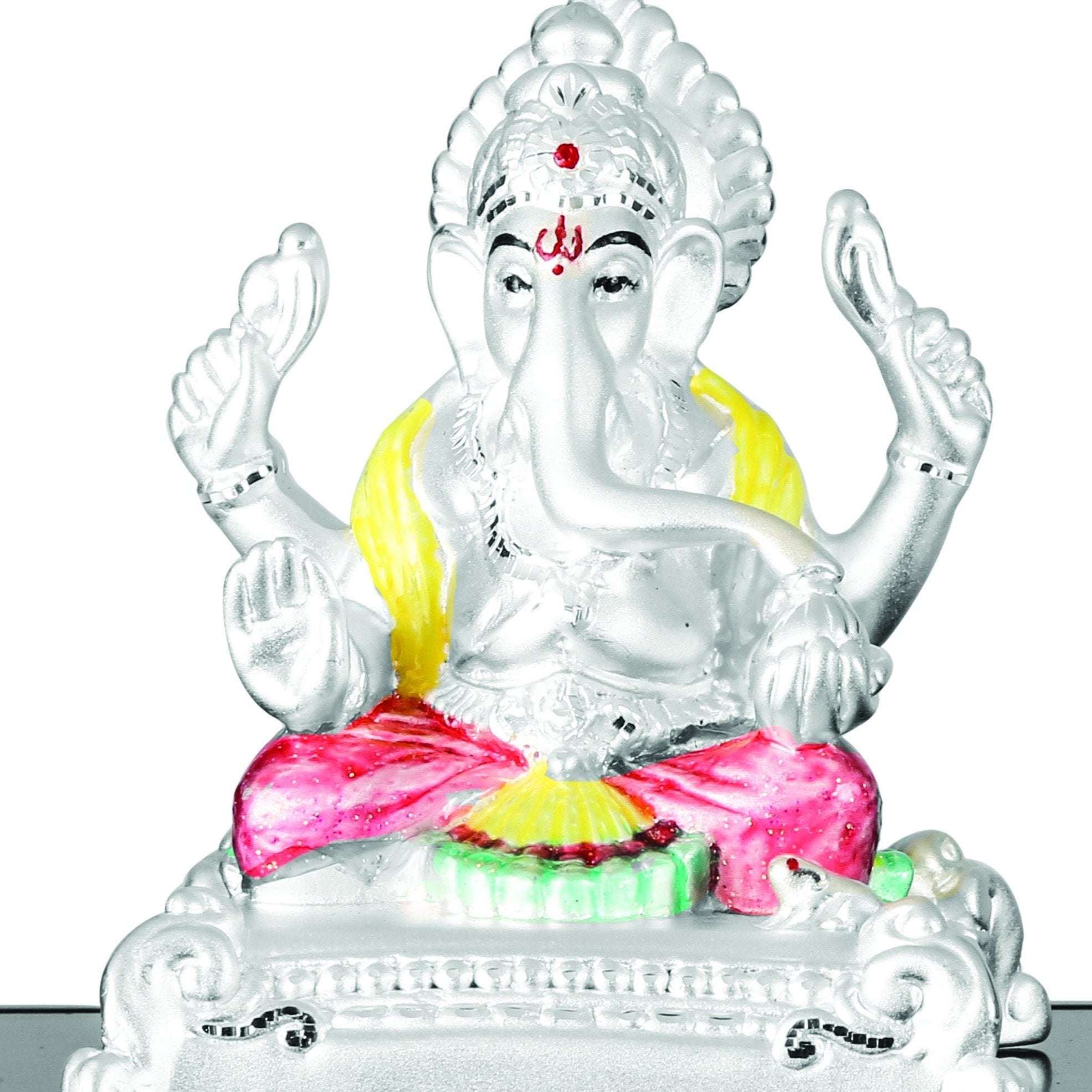 999 Pure Silver Ganesha Idol By Krysaliis Isvara - Krign_20 Idols