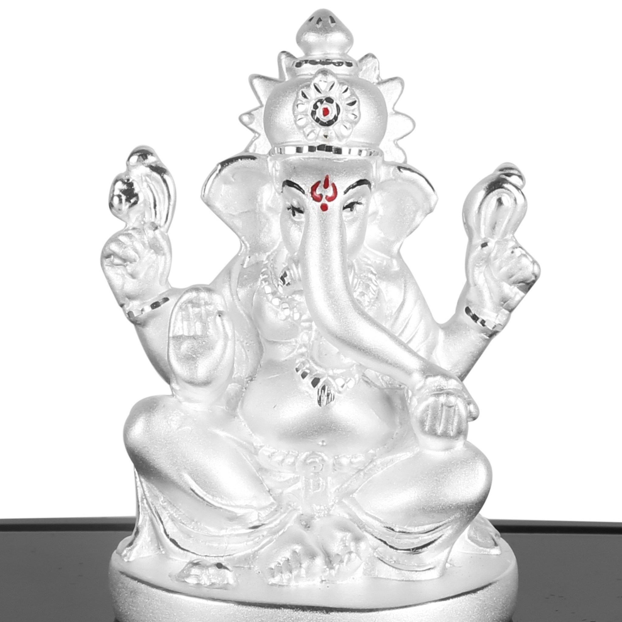999 Pure Silver Ganesha Idol By Krysaliis Isvara - Krign_25 Idols