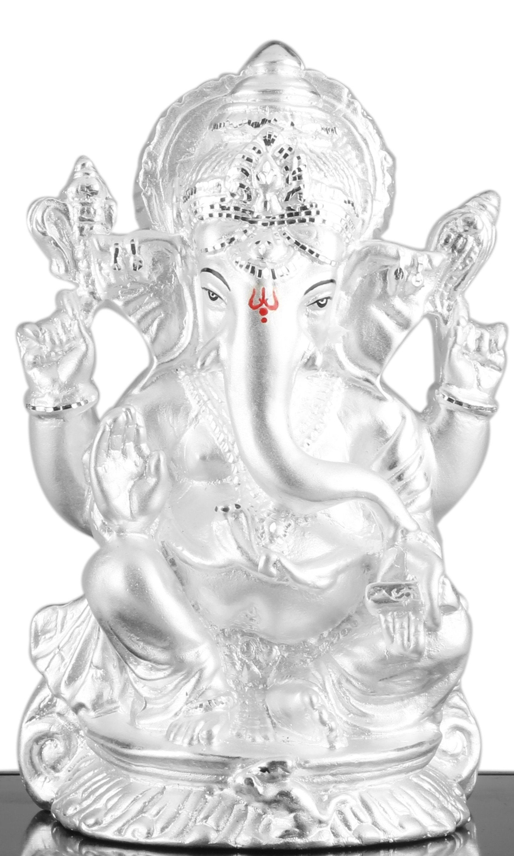 999 Pure Silver Ganesha Idol By Krysaliis Isvara - Krign34 Idols
