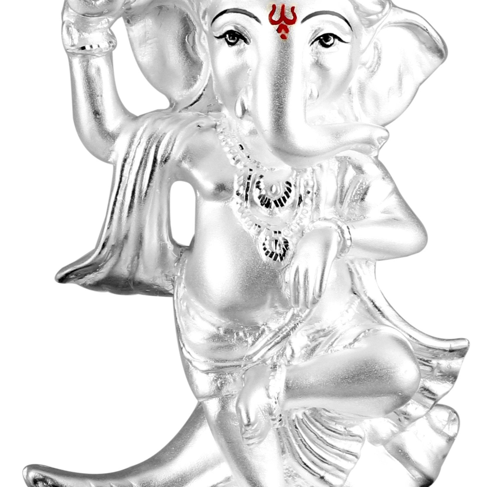 999 Pure Silver Standing Ganesha Idol By Krysaliis Isvara - Krign35 Idols