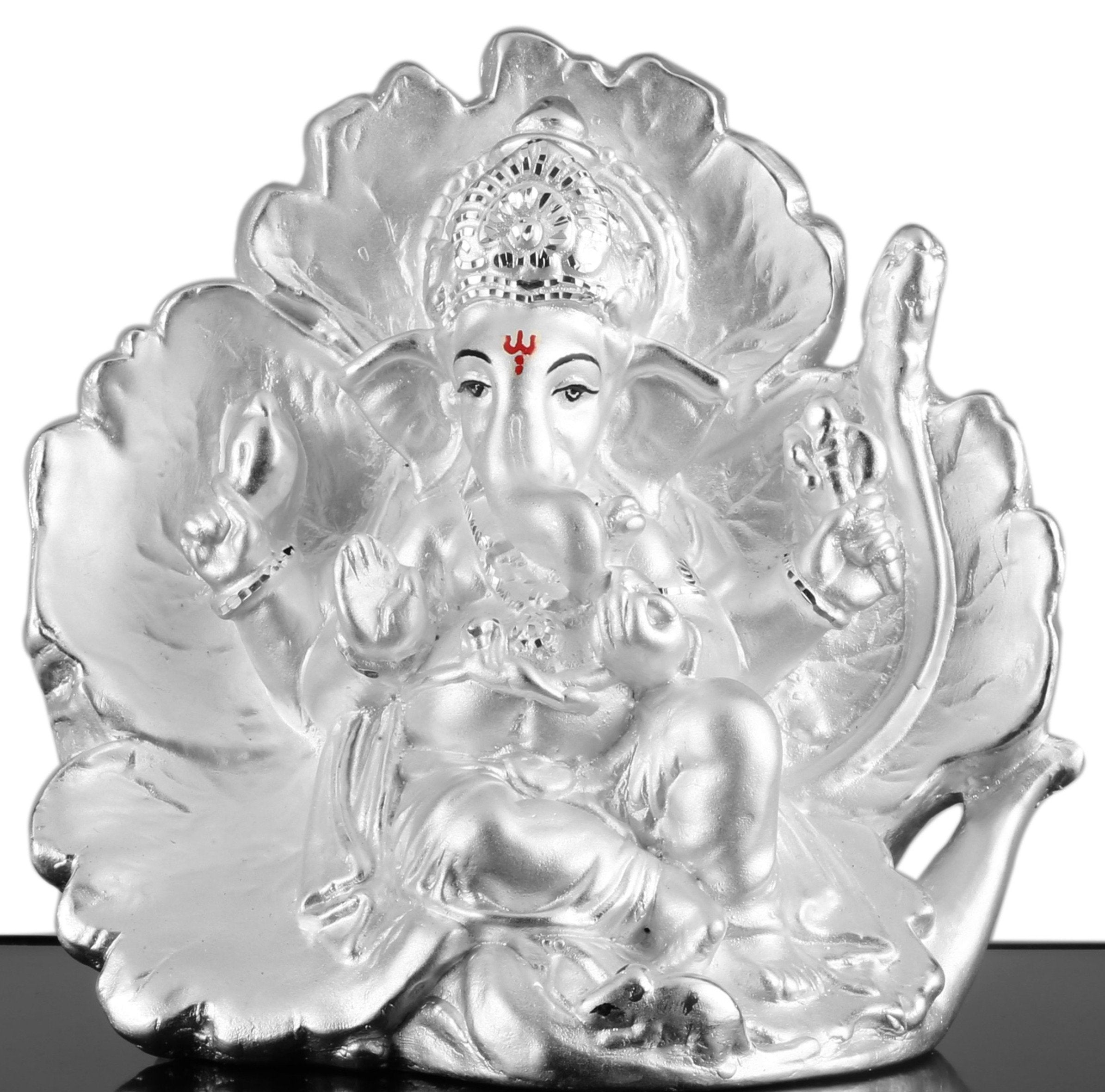 999 Pure Silver Ganesha Idol By Krysaliis Isvara - Krign38 Idols