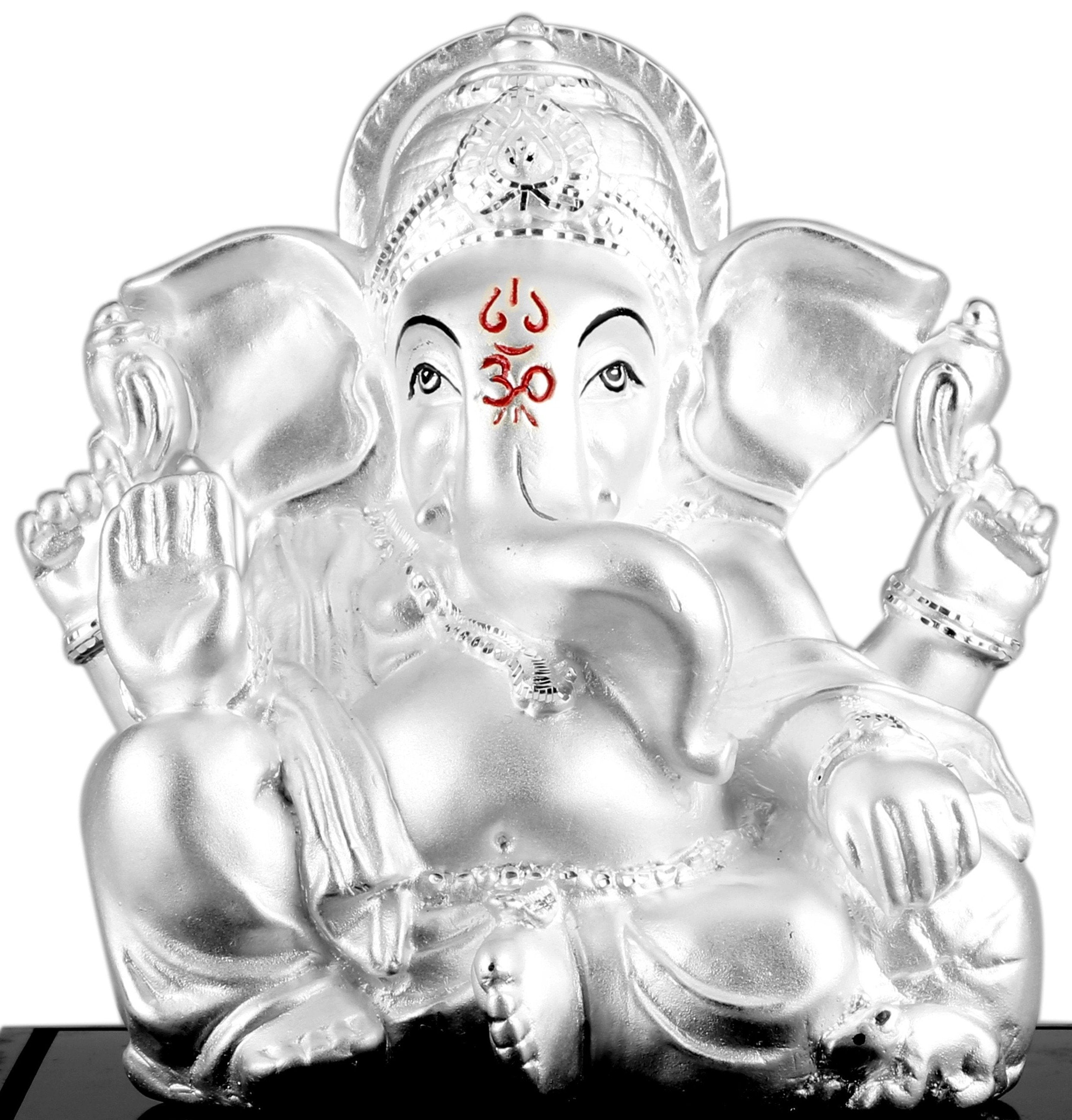 999 Pure Silver Ganesha Idol By Krysaliis Isvara - Krign45 Idols