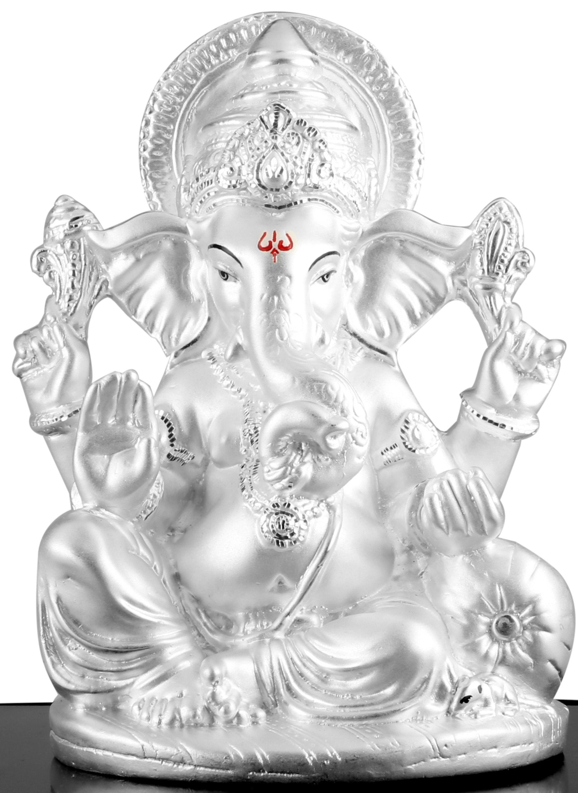 999 Pure Silver Ganesha Idol By Krysaliis Isvara - Krign46 Idols