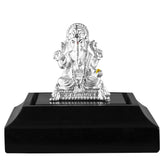 999 Pure Silver Ganesha Idol By Krysaliis Isvara - Krign_Ms04 Idols