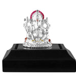 999 Pure Silver Ganesha Idol By Krysaliis Isvara - Krign_Ms05 Idols
