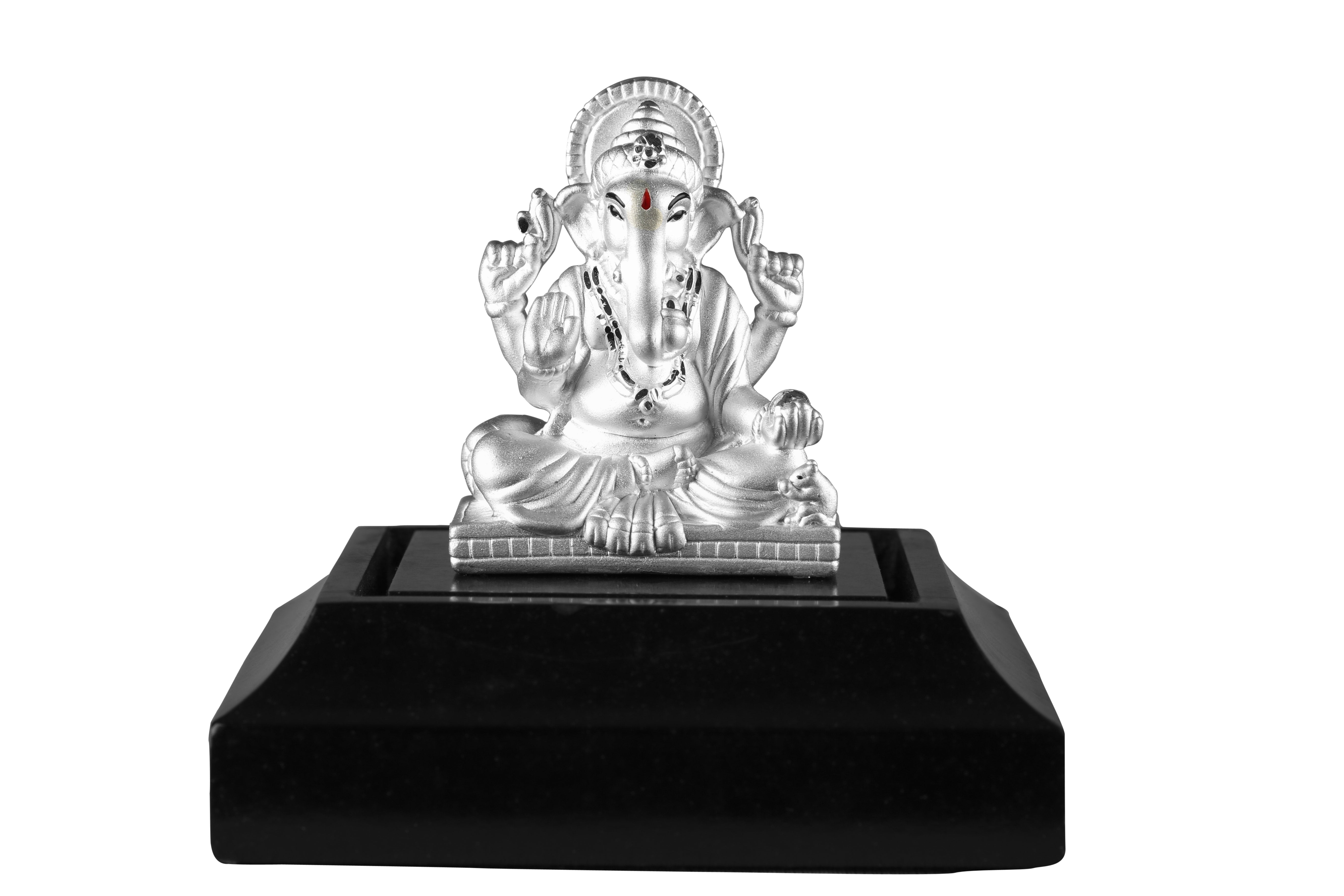 999 Pure Silver Ganesha Idol By Krysaliis Isvara - Krign_Ms13 Idols