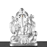 999 Pure Silver Ganesha Idol By Krysaliis Isvara - Krign_Ms17 Idols