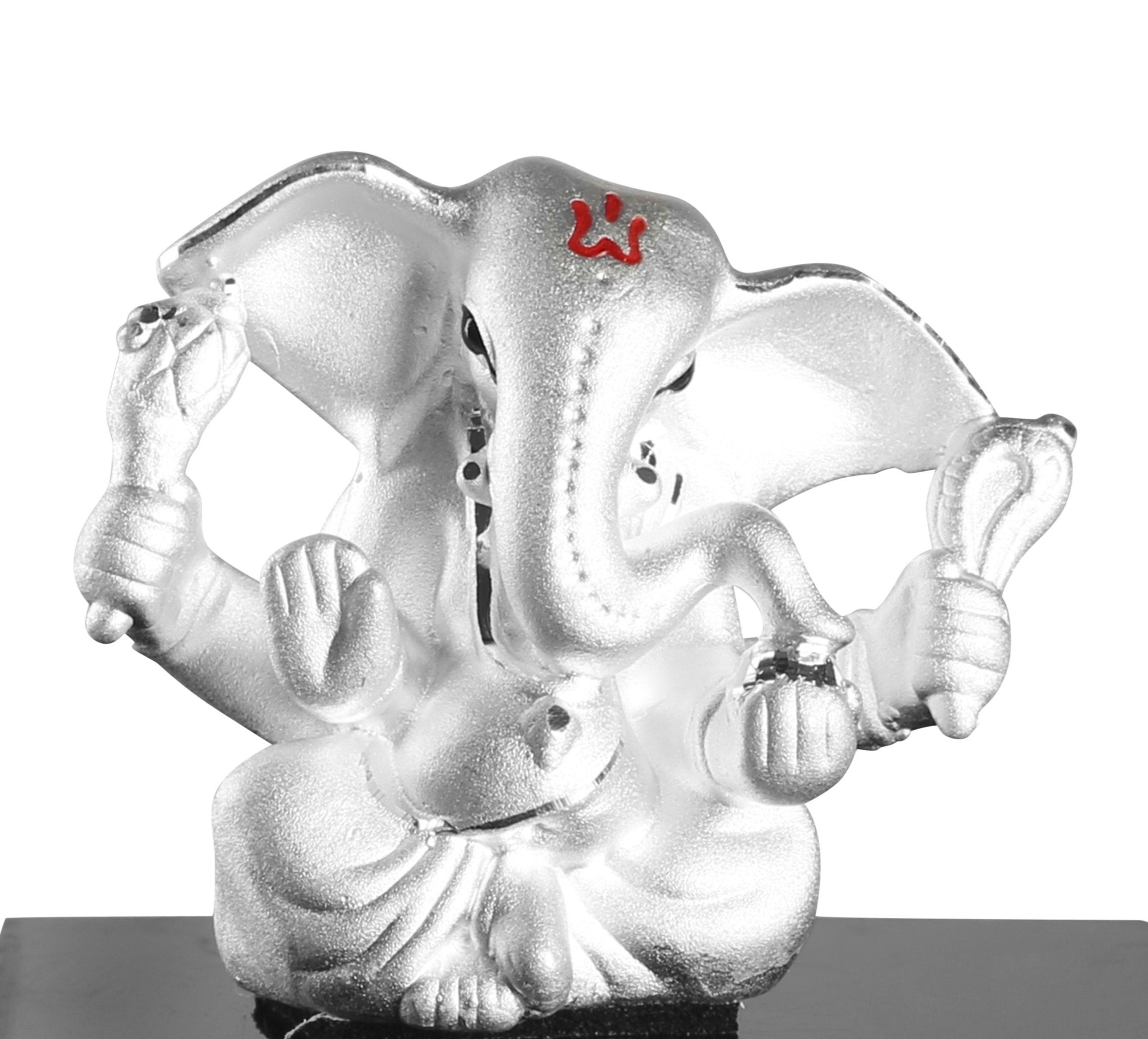 999 Pure Silver Ganesha Idol By Krysaliis Isvara - Krign_Ms26 Idols