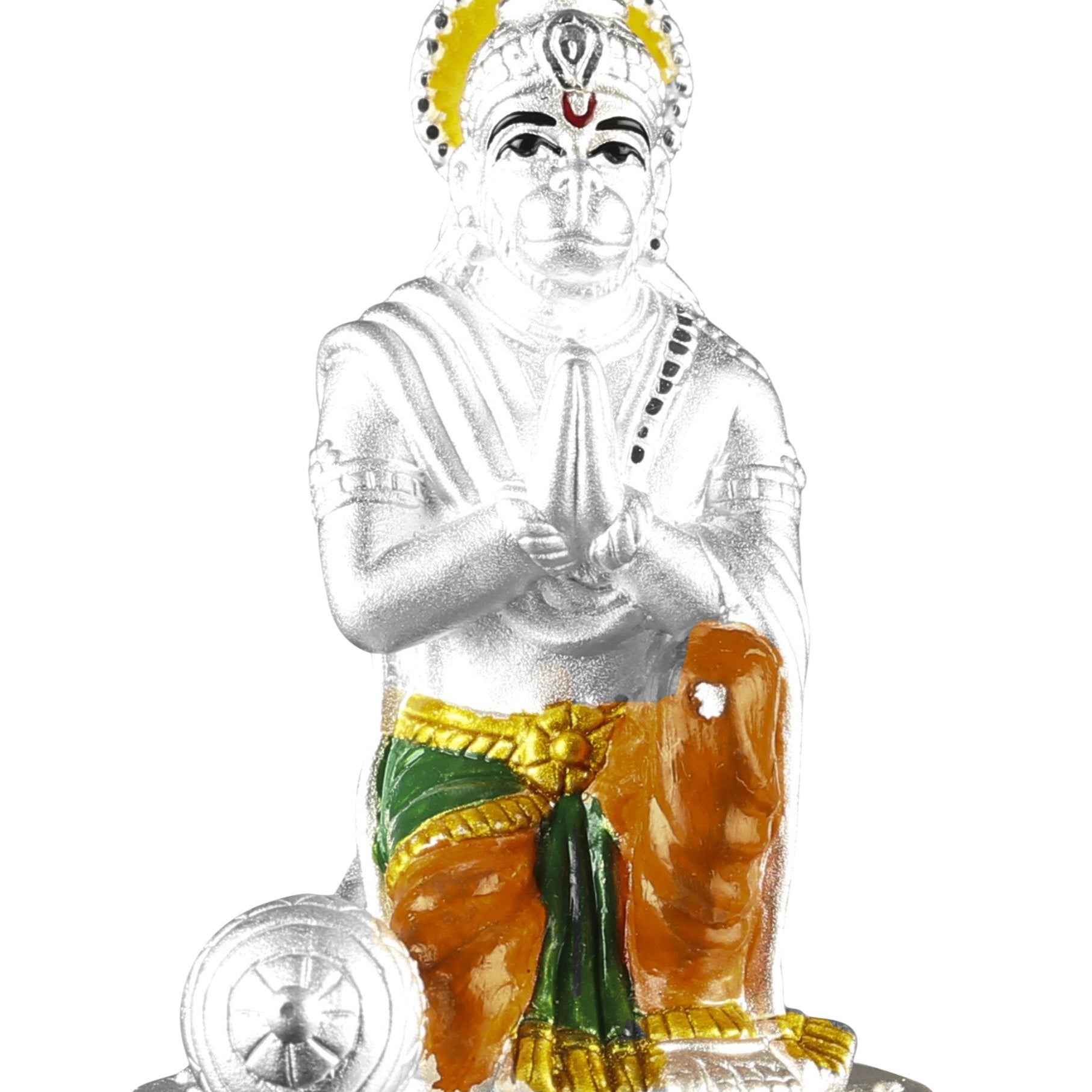 999 Pure Silver Hanuman Idol By Krysaliis Isvara-Krihm_Ms01 Idols