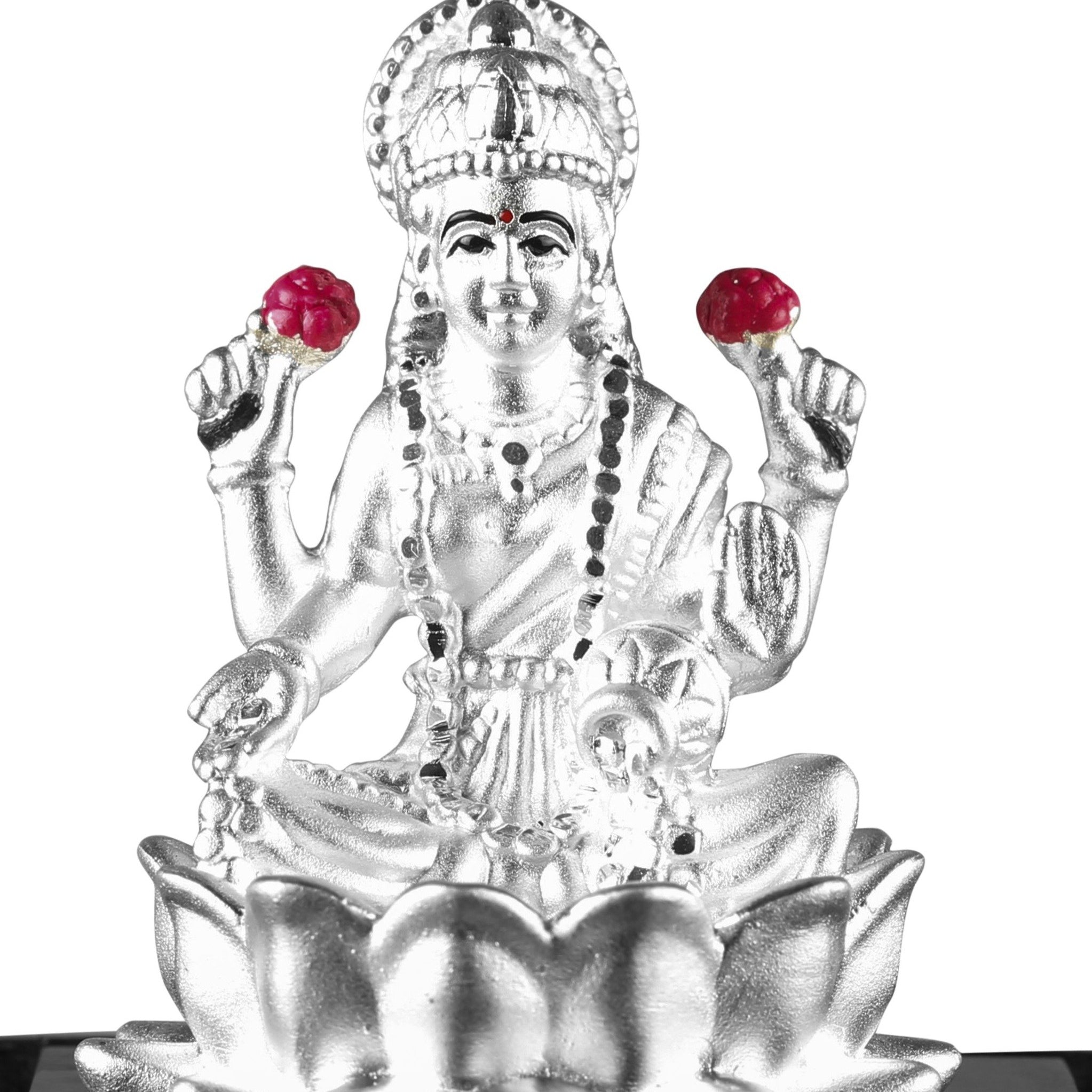999 Pure Silver Goddess Laxmi Idol By Krysaliis Isvara-Krilx_Ms02 Idols