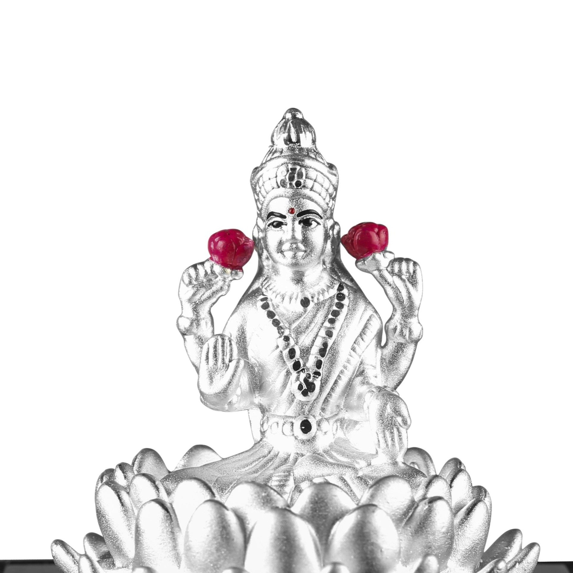 999 Pure Silver Goddess Laxmi Idol By Krysaliis Isvara-Krilx_Ms06 Idols