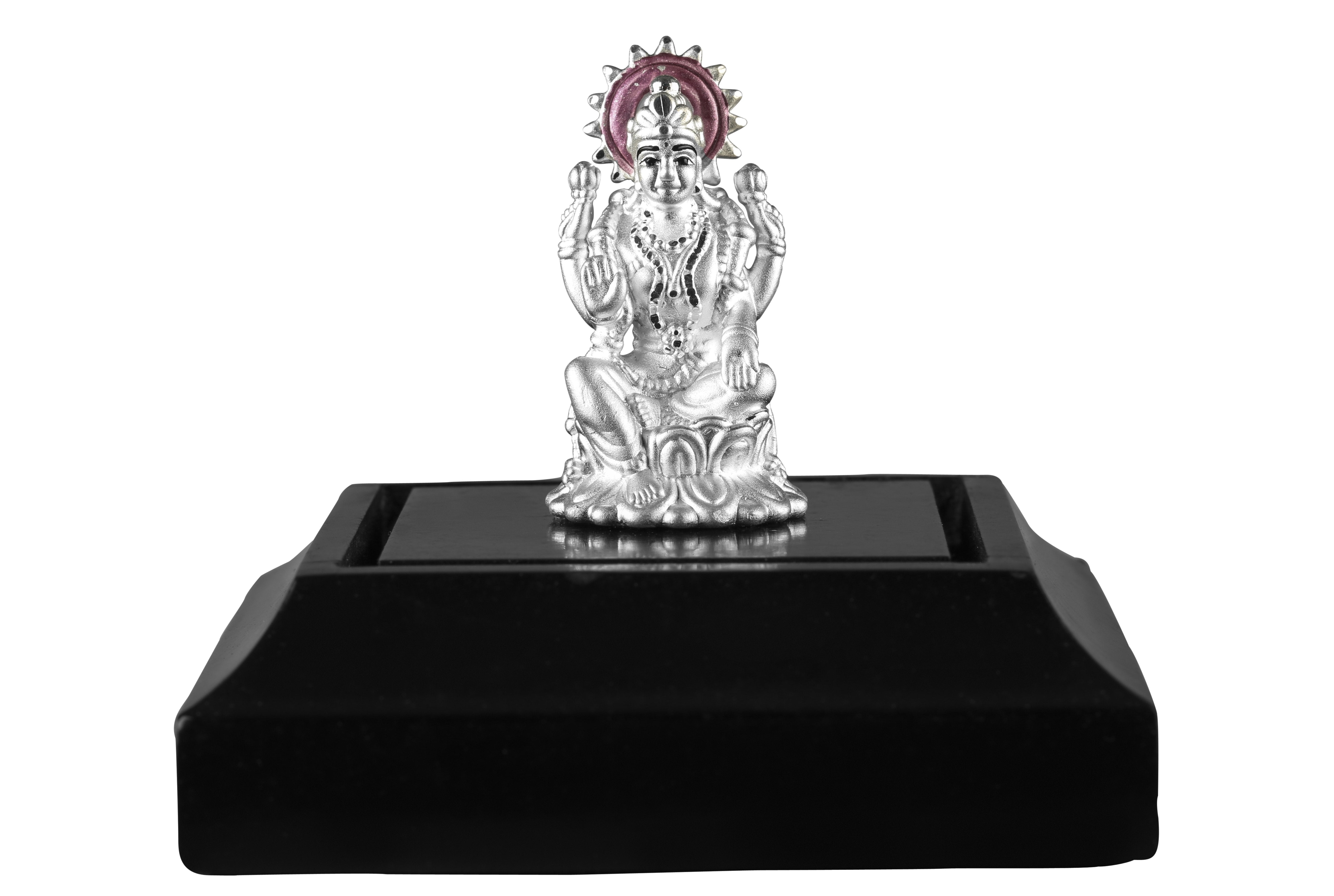 999 Pure Silver Goddess Laxmi Idol By Krysaliis Isvara-Krilx_Ms09 Idols
