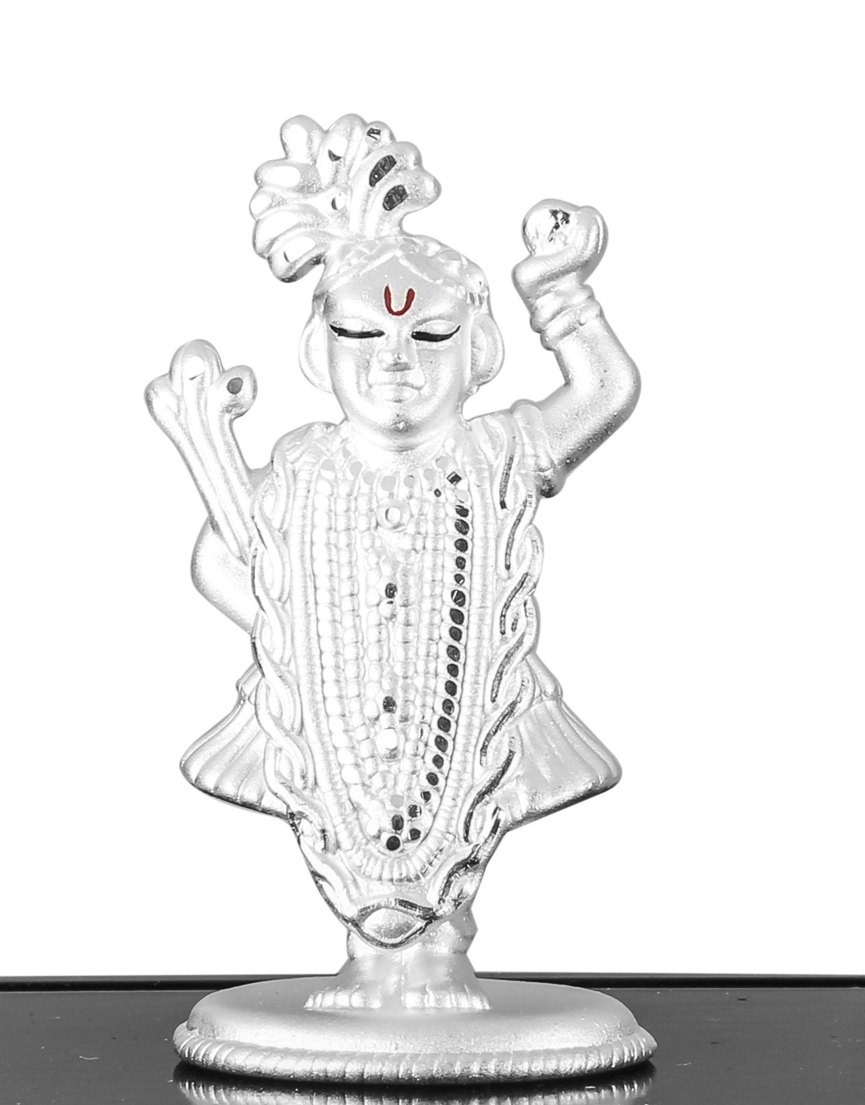 999 Pure Silver Shreenathji Idol By Krysaliis Isvara Idols