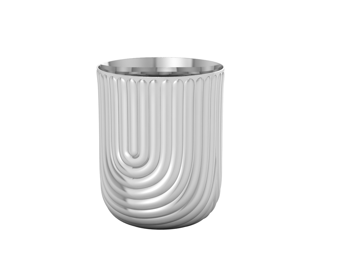 Sterling Silver Glass - Luxurious Opulence Drinking Glasses