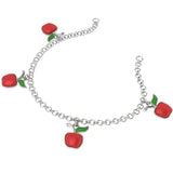 Apple Charms Sterling Silver Baby Bracelet
