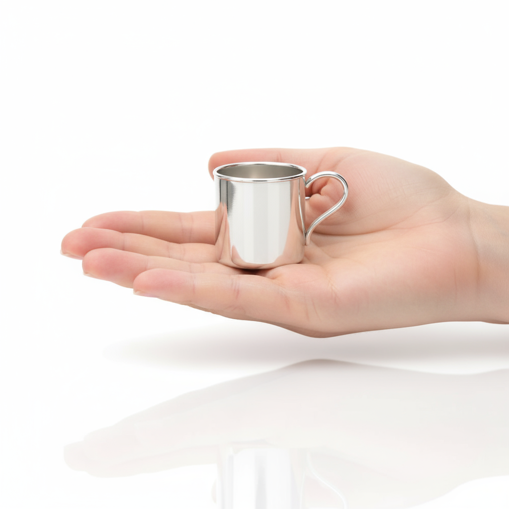 Mini Classic Cup with Plain Handle-Engraveable