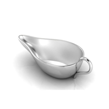 Flat Feeder with Plain Handle-Engraveable