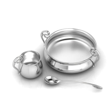 Curved Feeding Set-Engraveable
