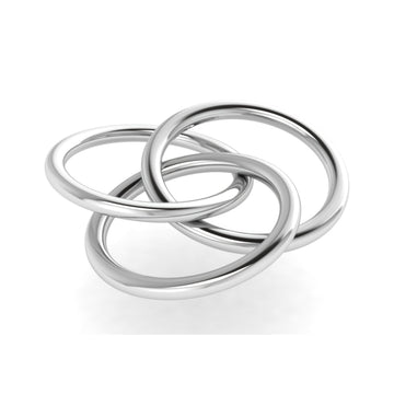 Plain 3 Ring/Teether