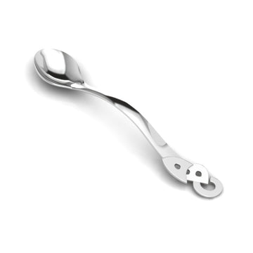 ABC Curved Handle Feeding spoon-Engraveable