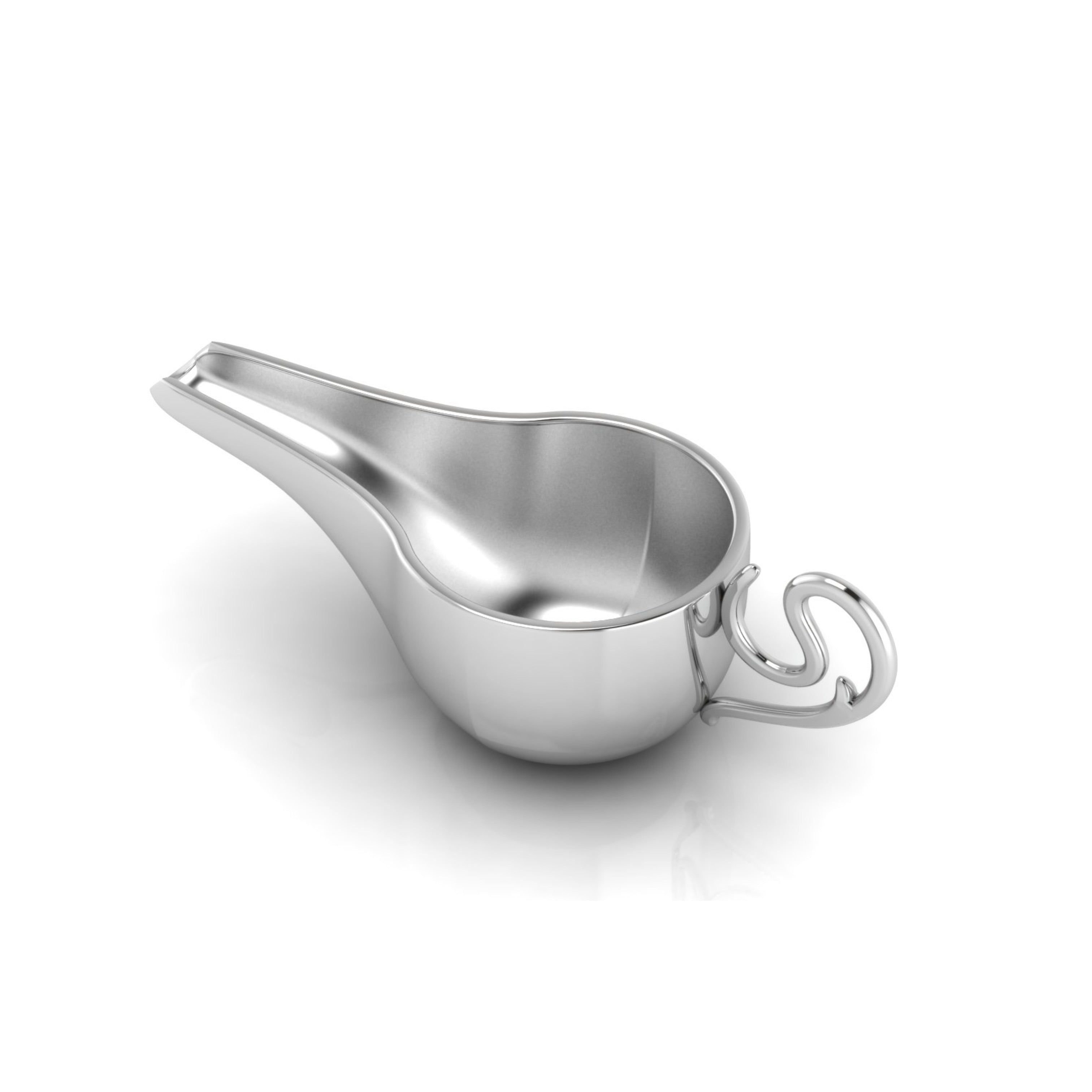 Round Feeder with  Curve Handle-Engraveable