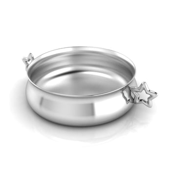 Star Handle Feeding Porringer- Engraveable