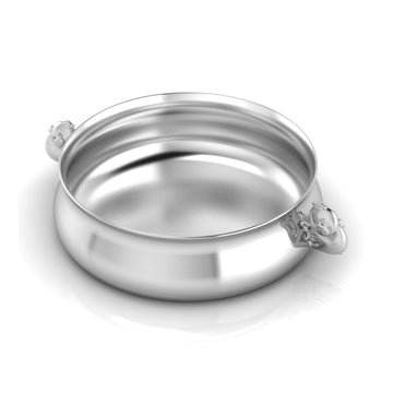 Piggy Handle Feeding Porringer- Engraveable