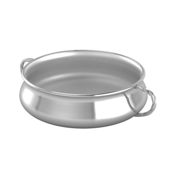Twisted Handle Feeding Porringer-Engraveable