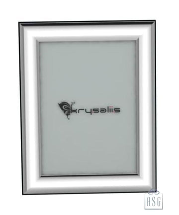 Silver Plated Classic Rectangle Curved Photo Frame