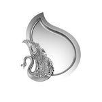 Silver Plated Peacock Gift Set For Puja - Isvara Pooja Items