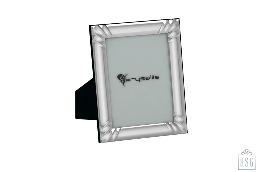 Silver Plated Pleated Photo Frame