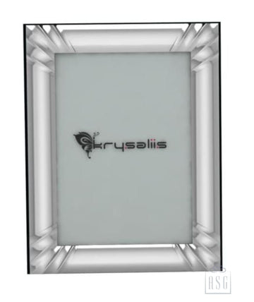 Silver Plated Pleated Photo Frame