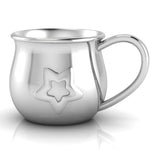 Silver Plated Baby Cup with an embossed Star