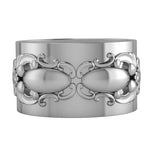 Silver Plated Victorian Napkin Ring Pair