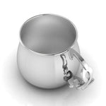 Sterling Silver Baby Cup with a 123 handle