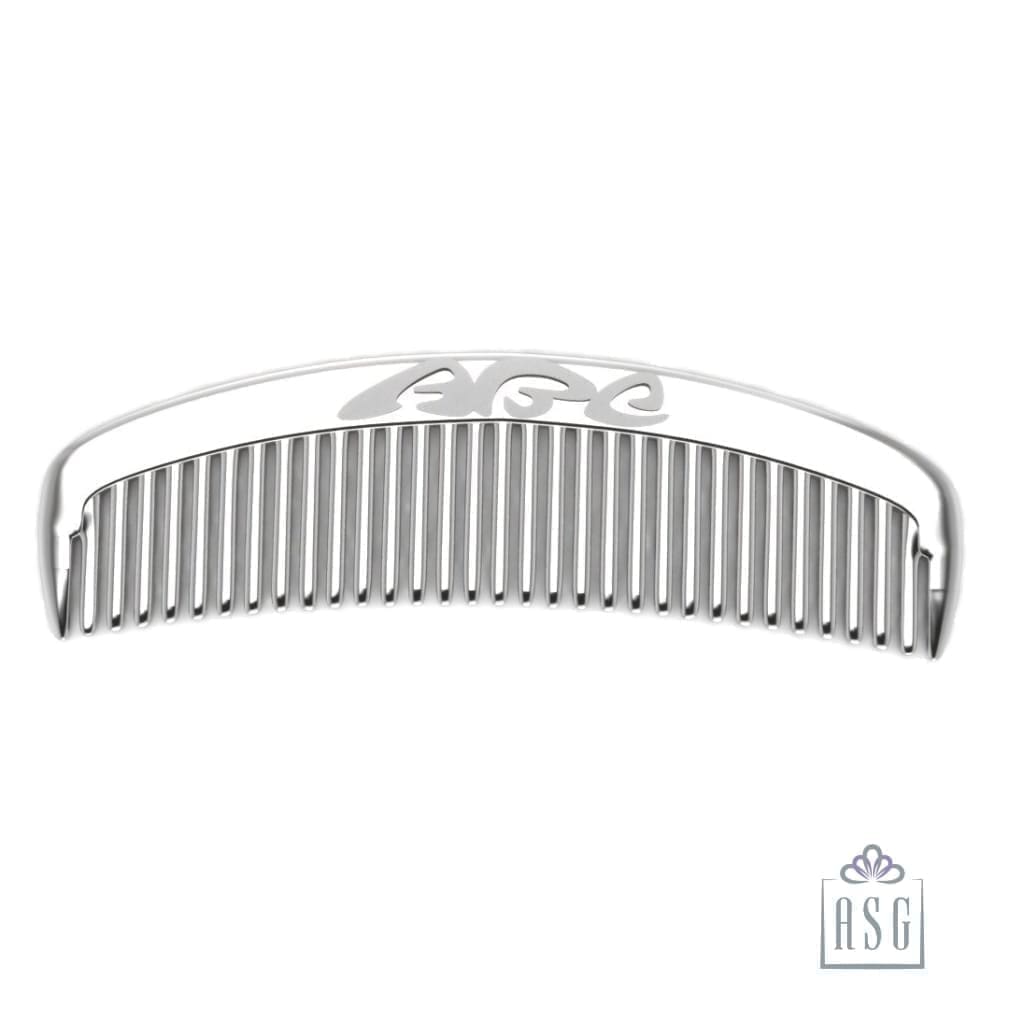 Sterling Silver Comb for Baby, Kids and Mom - ABC